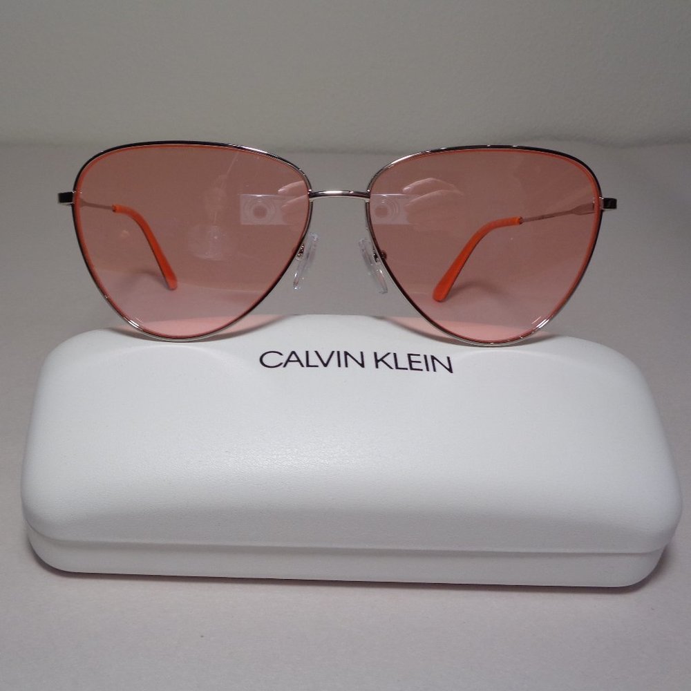 Calvin Klein CK19103S Nickel New Sunglasses